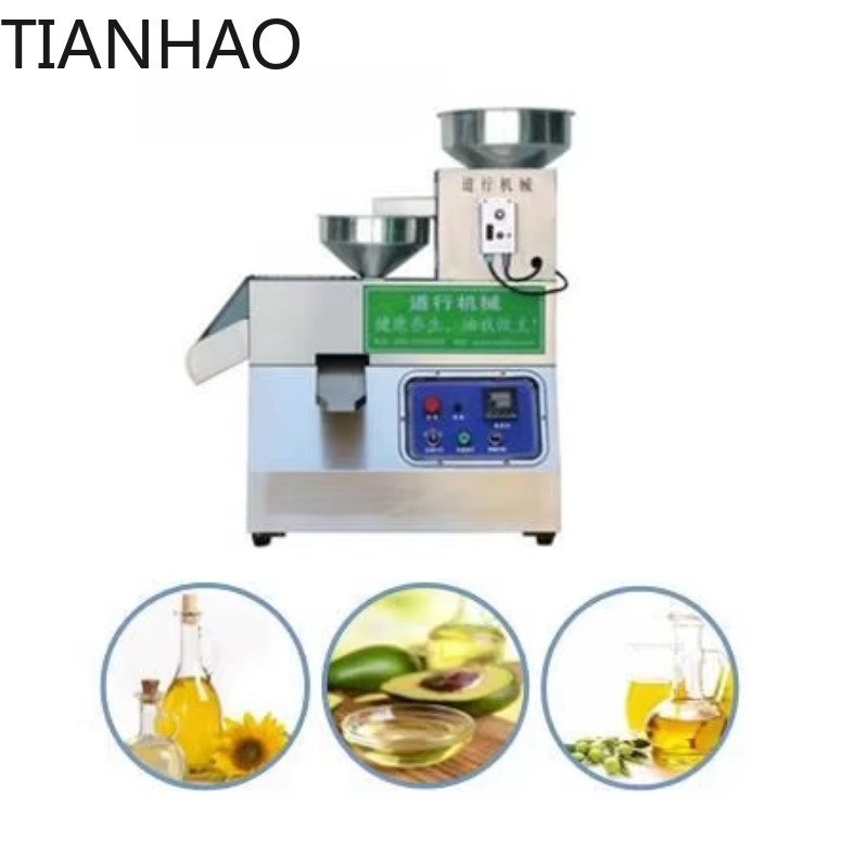 Castor Oil Cold Press - 小型のコールドプレス式パーム核、ヒマシ、アボカド、モリンガ種子、ヒマワリ油抽出機、油圧搾機