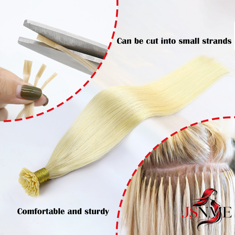 JSNME フラットチップヘアエクステンション 100% 人 - Hair Care Tips のレビューと価格