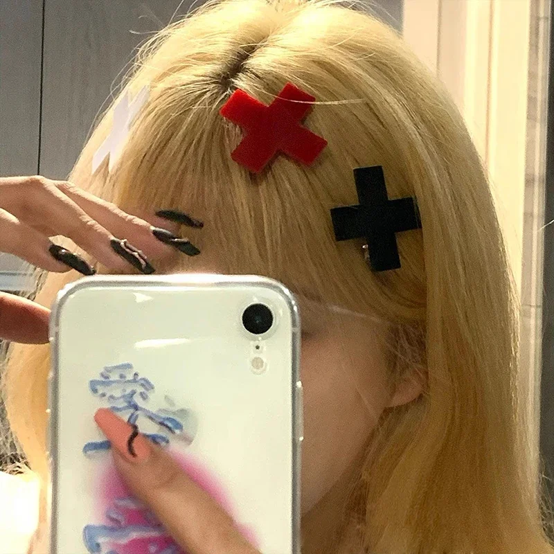 ゴシックアクリルクロスヘアピンスパイシーガールズヘアクリップ - Bobby Pin Bulk のレビューと価格