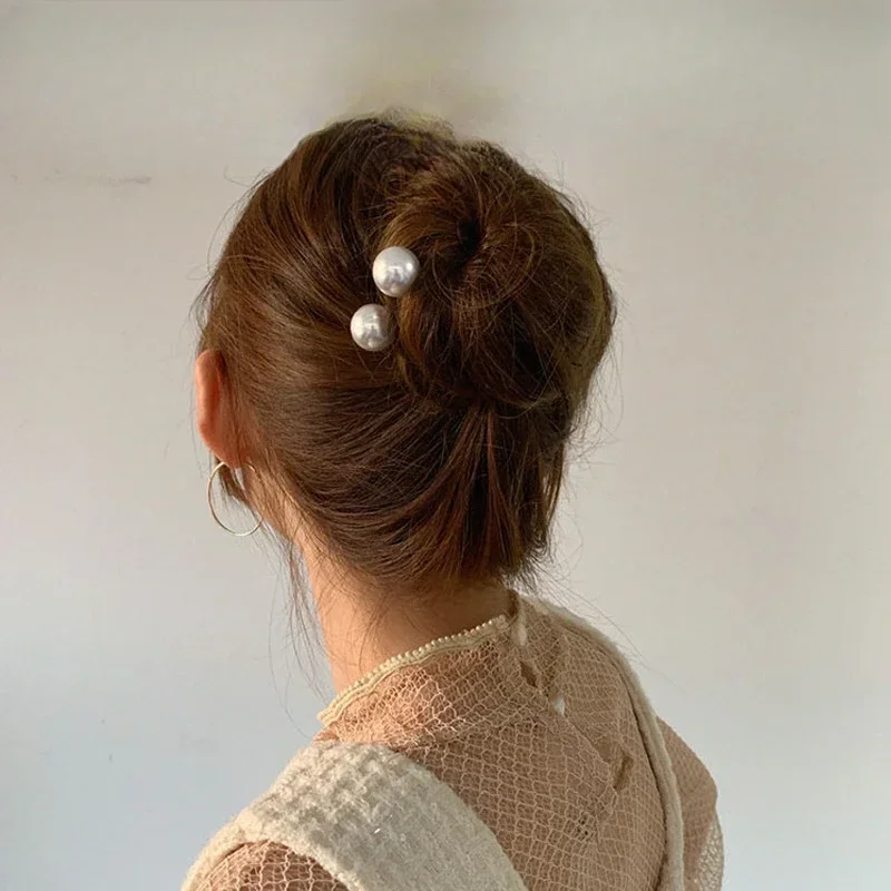 韓国 U 字型ヘアピンヴィンテージエレガントなパールヘアピン - Bobby Pin Bulk のレビューと価格