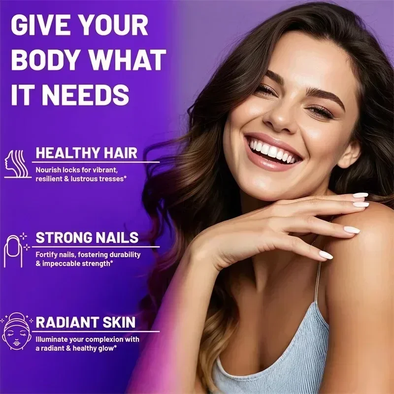 ビオチン コラーゲン ケラチン サプリメント - 肌と爪の健 - Hair Care Vitamin のレビューと価格