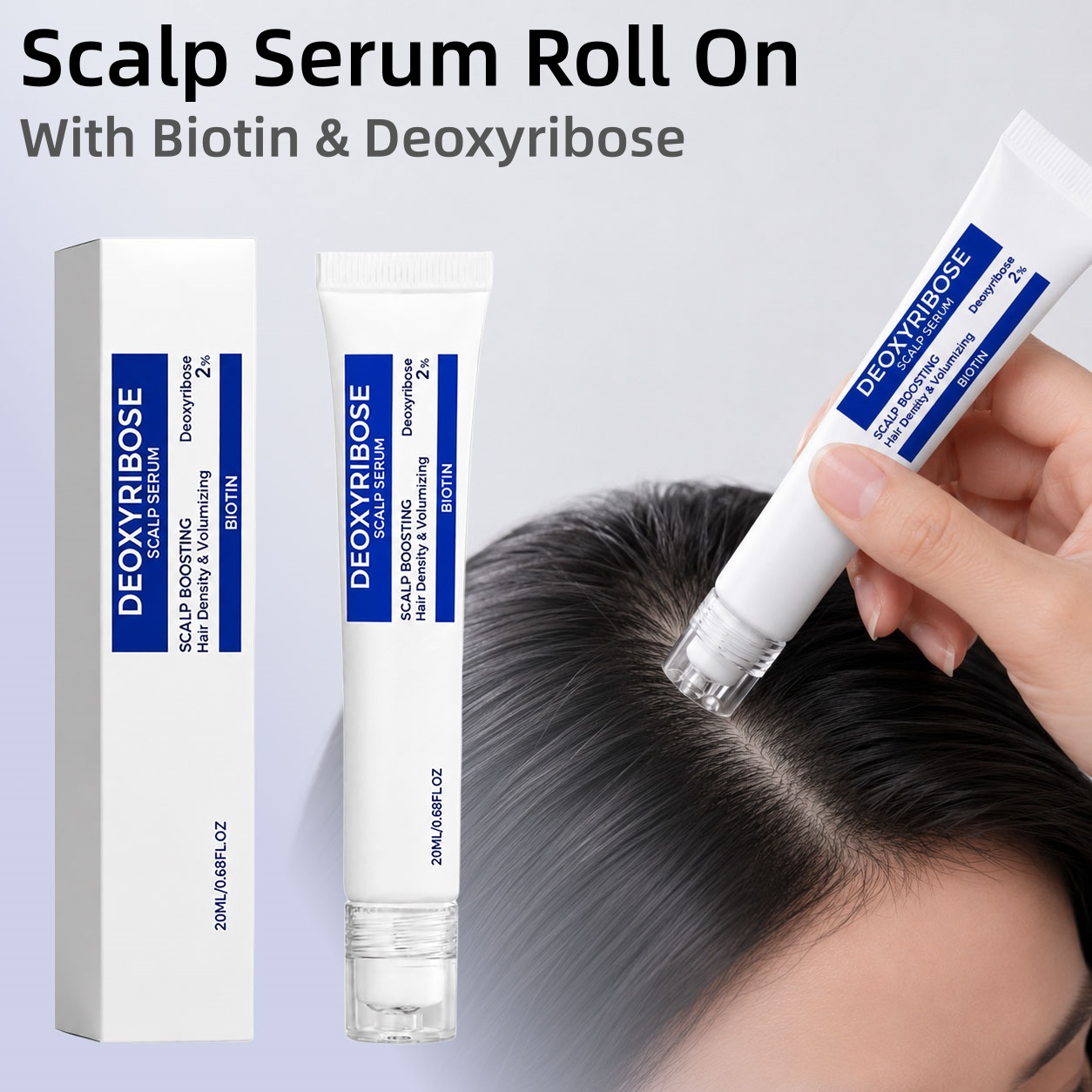 ビオチンデオキシリボース配合の頭皮美容液、毛包の活力を高め、 - Hair Care Vitamin のレビューと価格