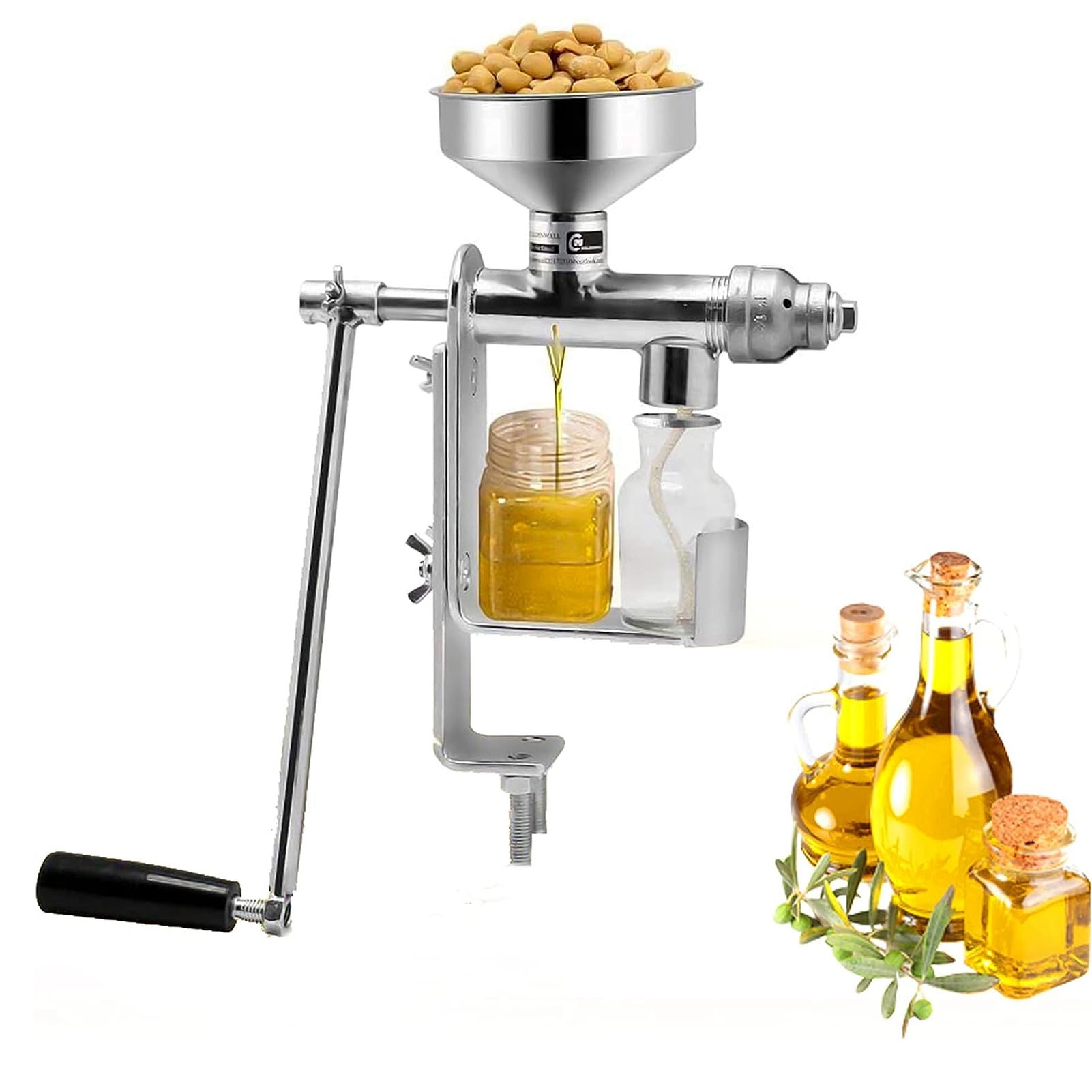 油抽出機 オイルプレス機 ホットコールドプレス ステンレス鋼 - Castor Oil Cold Press のレビューと価格