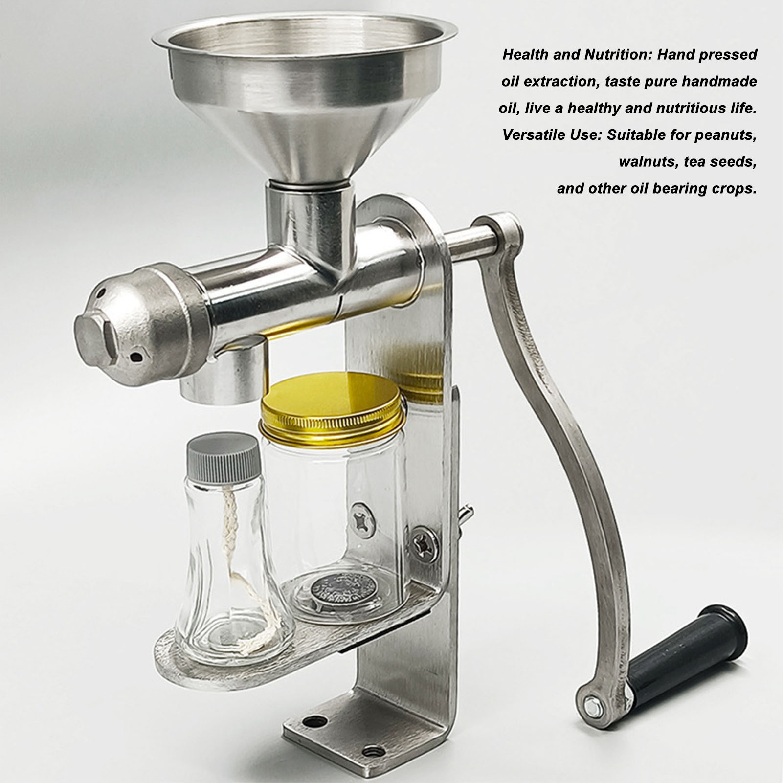 油抽出機 オイルプレス機 ホットコールドプレス ステンレス鋼 - Castor Oil Cold Press のレビューと価格