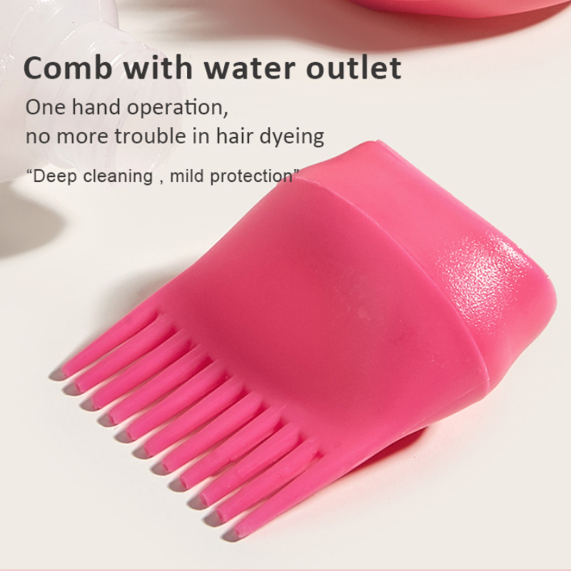 2 ピース/セットシリコーンシャンプーボトル PP 染毛剤ボ - Hair Care Brand のレビューと価格