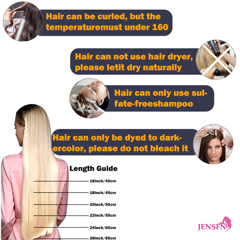 JENSFN ストレート I チップヘアエクステンション 1 - Hair Care Tips のレビューと価格
