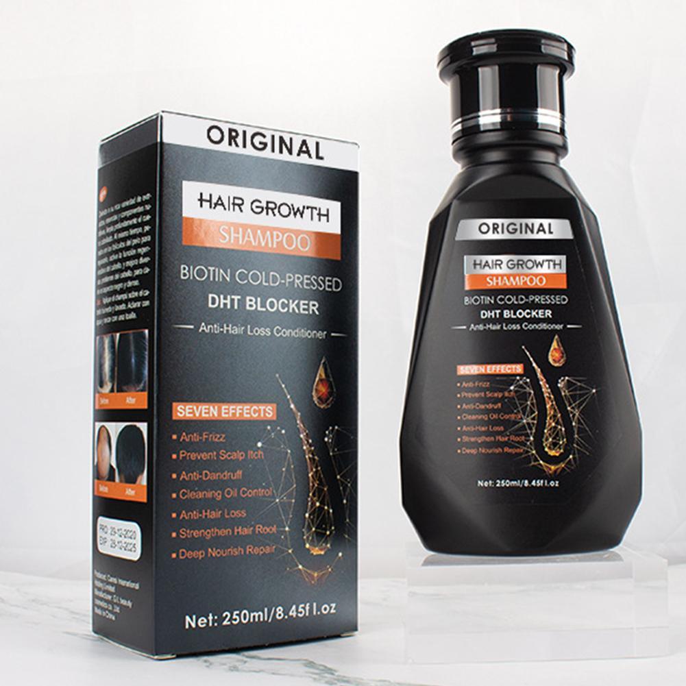 250 ミリリットルビオチンシャンプー櫛ブラシ付き育毛抗フケ - Hair Care Vitamin のレビューと価格