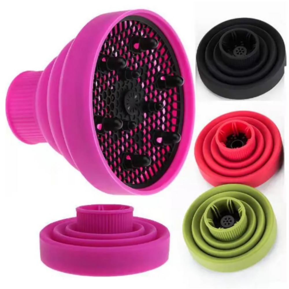 1Pc シリコーンヘアドライヤーディフューザーカバー折りたた - Hair Care Brand のレビューと価格