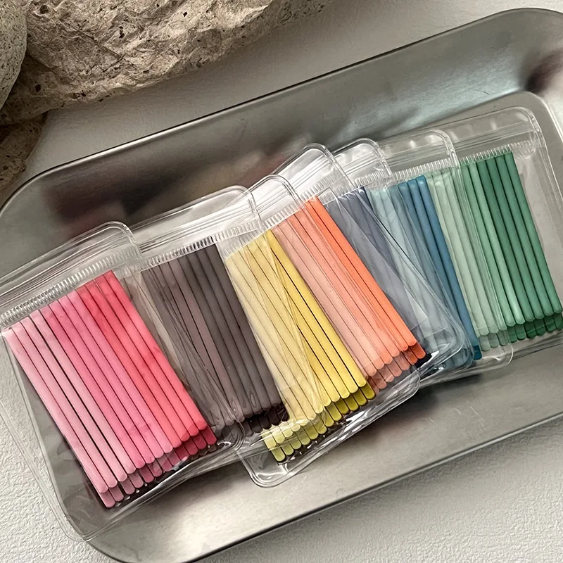女性と女の子のためのキャンディーカラーのメタルヘアクリップ, - Bobby Pin Bulk のレビューと価格