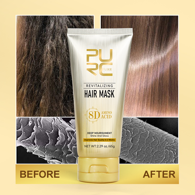 PURC アルガンオイルヘアマスクスムージング修復ダメージ縮 - Argan Oil Treatment のレビューと価格