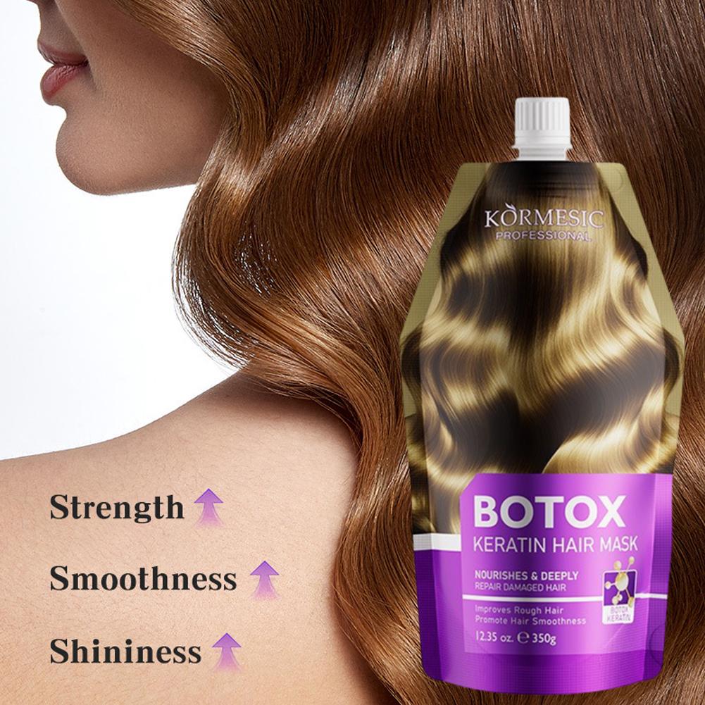 アルガンオイル ケラチンヘアマスク 350g、ダメージヘア用 - Argan Oil Treatment のレビューと価格