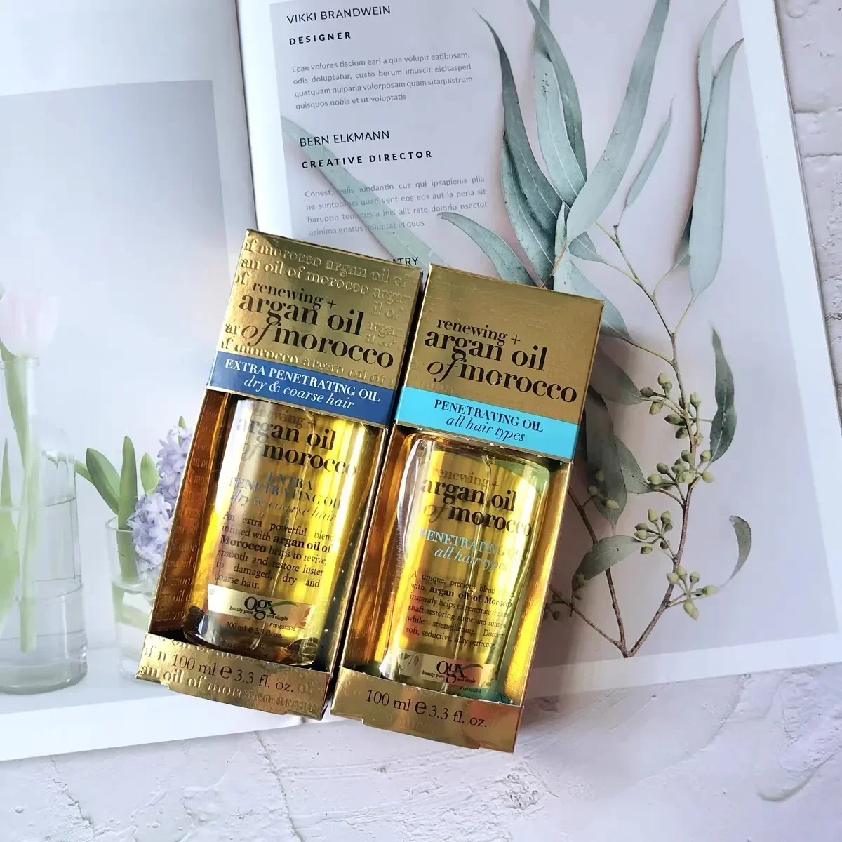 オーガニックモロッコアルガンオイルヘアケア頭皮用エッセンシャ - Argan Oil Treatment のレビューと価格