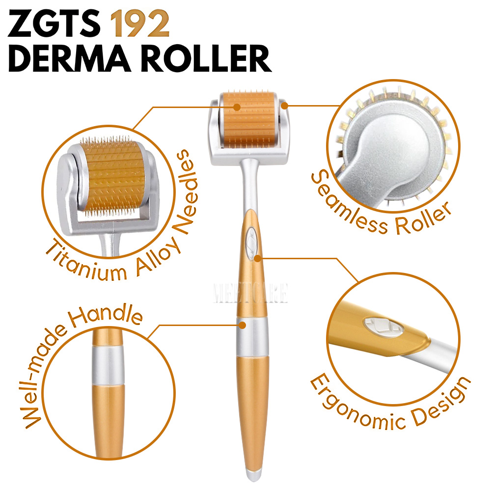 ZGTS 192ピン ダーマローラー 0.2mm ダーマロー - Hair Care Tips のレビューと価格