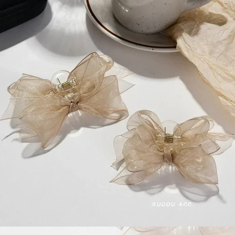 2 個ブラックマットちょう結びメッシュヘアクリップ女の子小さ - Bobby Pin Bulk のレビューと価格