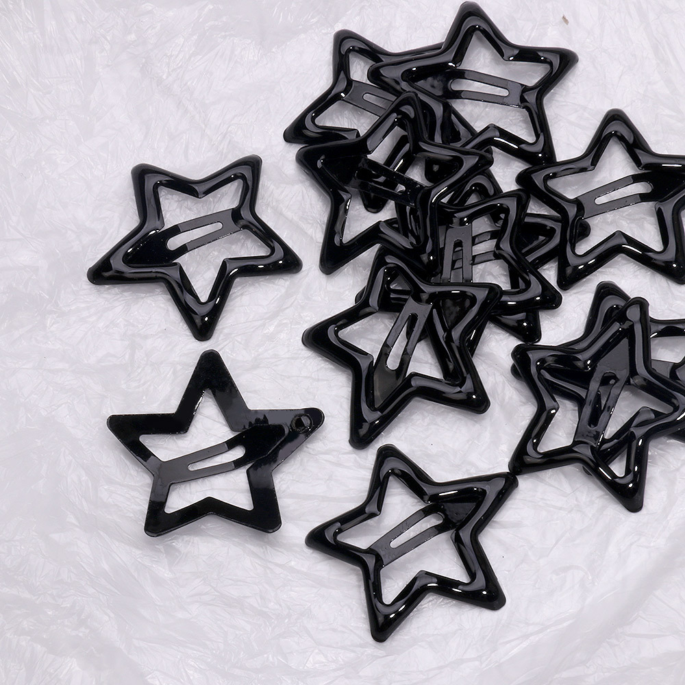 女の子のための星のボビーピン,黒と灰色,女性のための金属製の - Bobby Pin Bulk のレビューと価格