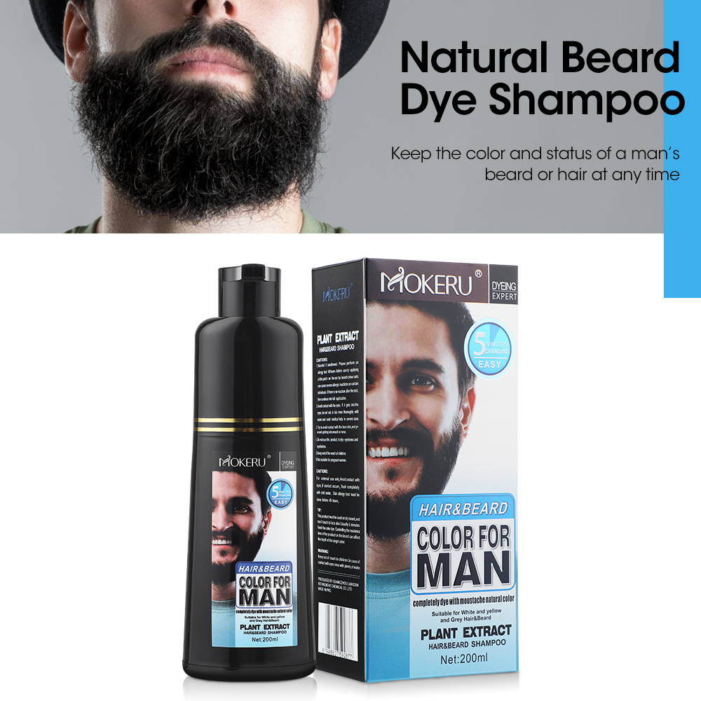 男性用天然成分配合、長持ちする永久染毛シャンプー。白髪を素早 - Argan Oil Treatment のレビューと価格