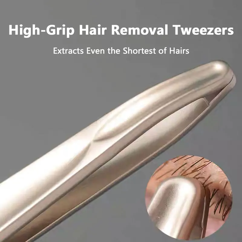 プレミアムラウンドチップピンセット精密眉毛ひげ顔の毛除去クリ - Hair Care Tips のレビューと価格