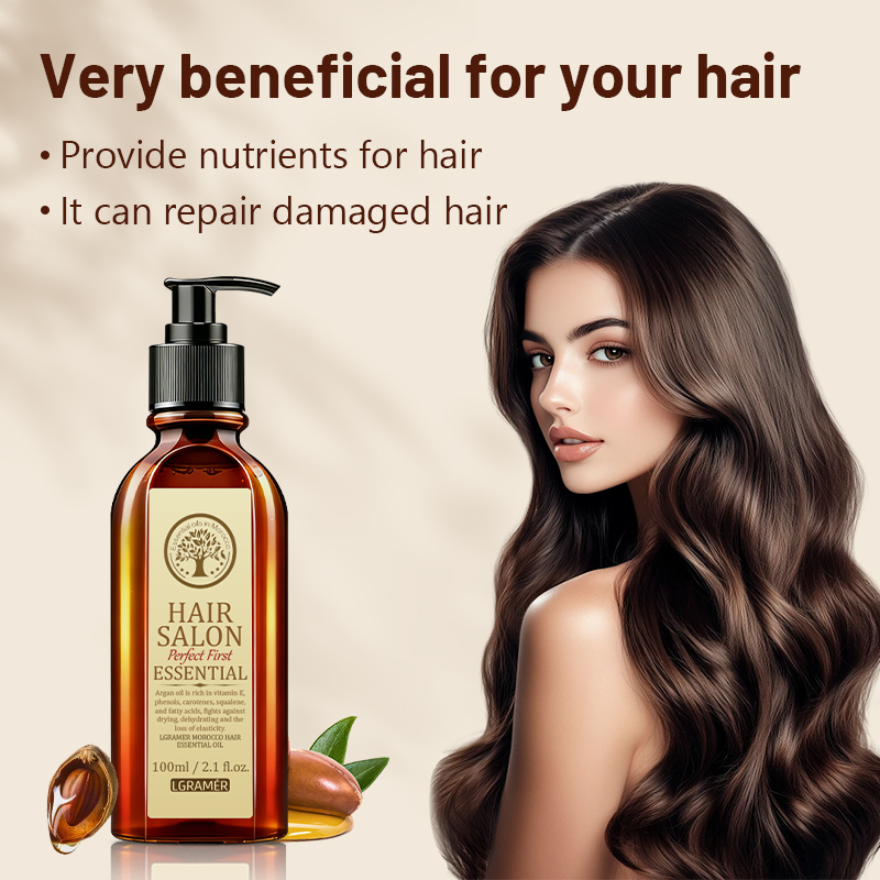 100 ミリリットルモロッコアルガンヘアエッセンシャルオイル - Argan Oil Treatment のレビューと価格