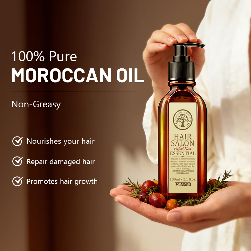 100 ミリリットルモロッコアルガンヘアエッセンシャルオイル - Argan Oil Treatment のレビューと価格