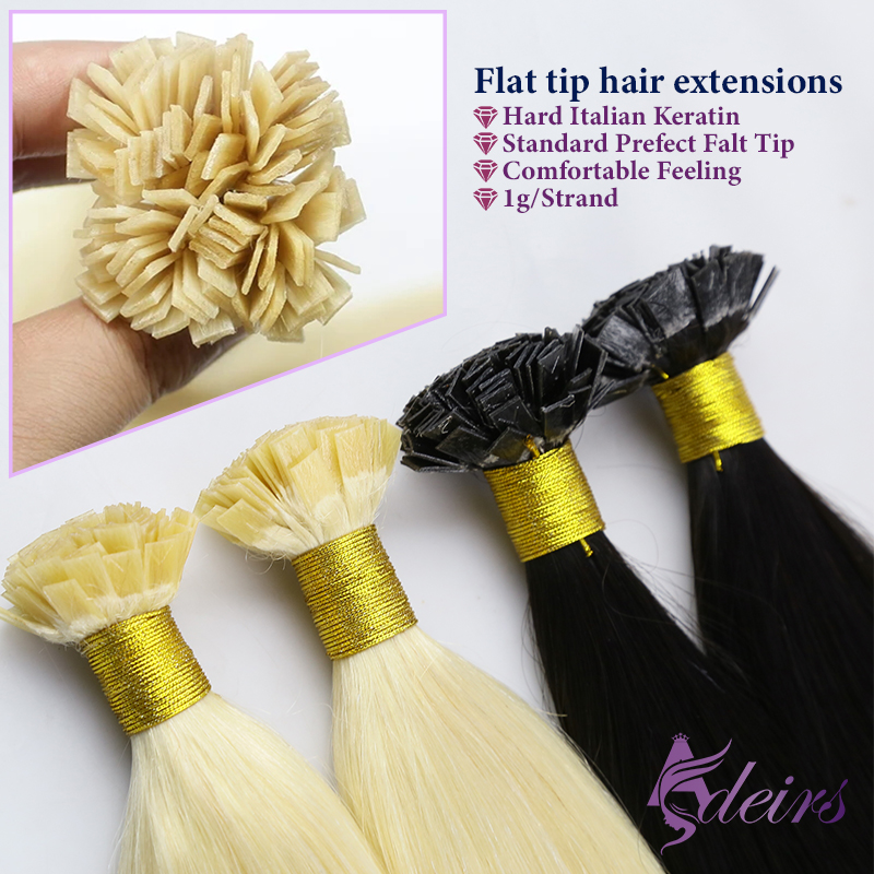 滑らかなヘアエクステンション,100% 本物のケラチンカプセ - Hair Care Tips のレビューと価格