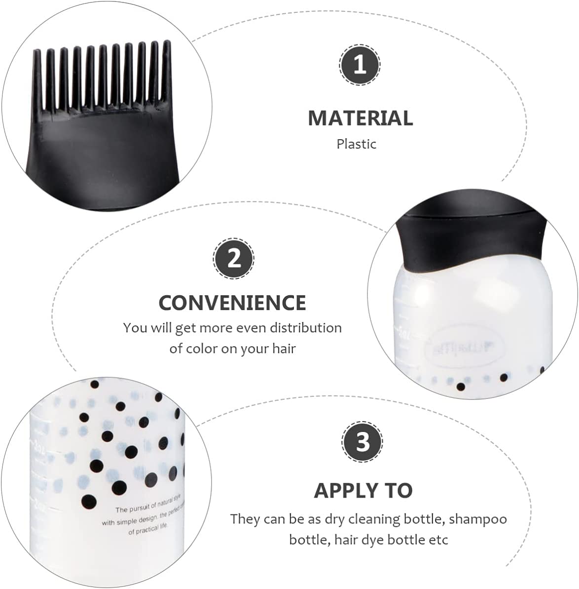 ヘアジェルボトル,アプリケーター,50オンス,カラーリングお - Hair Care Brand のレビューと価格