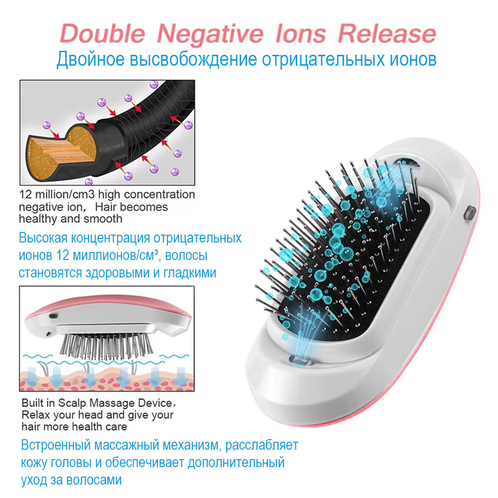 クラシックな静電気防止ヘアブラシ ボールチップ毛先 スムーズ - Hair Care Tips のレビューと価格