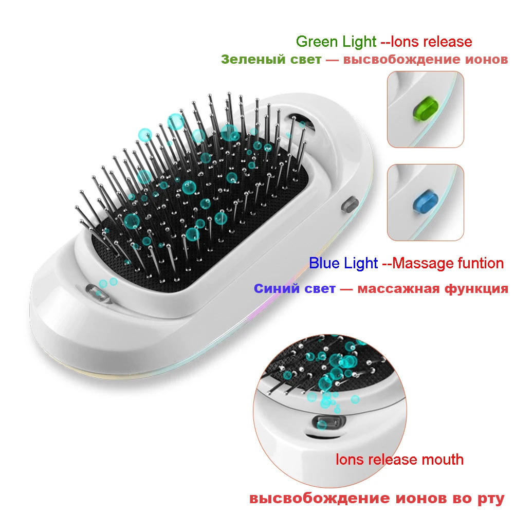 クラシックな静電気防止ヘアブラシ ボールチップ毛先 スムーズ - Hair Care Tips のレビューと価格