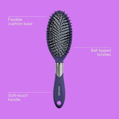 完全に滑らかなボールチップ付きブラシクッションヘアブラシ、毎 - Hair Care Tips のレビューと価格