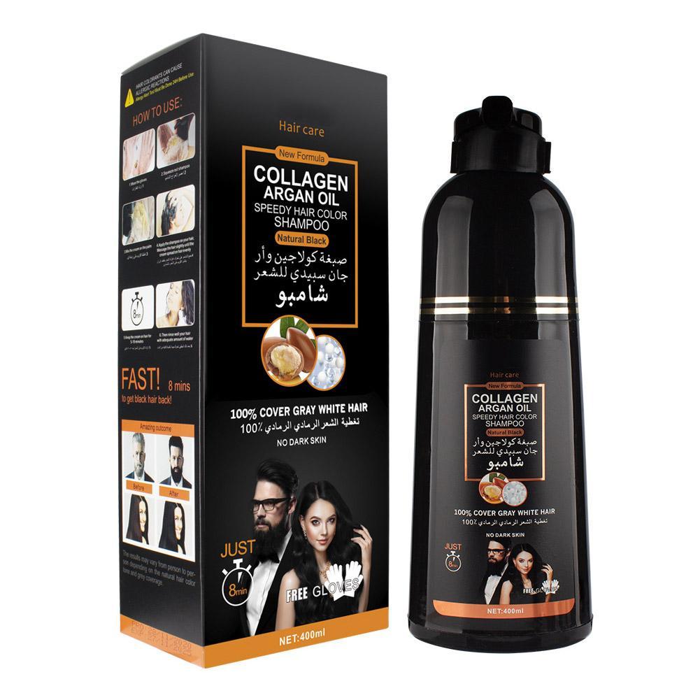 3in1コラーゲンアルガンオイルシャンプー、長持ちする黒髪染 - Argan Oil Treatment のレビューと価格