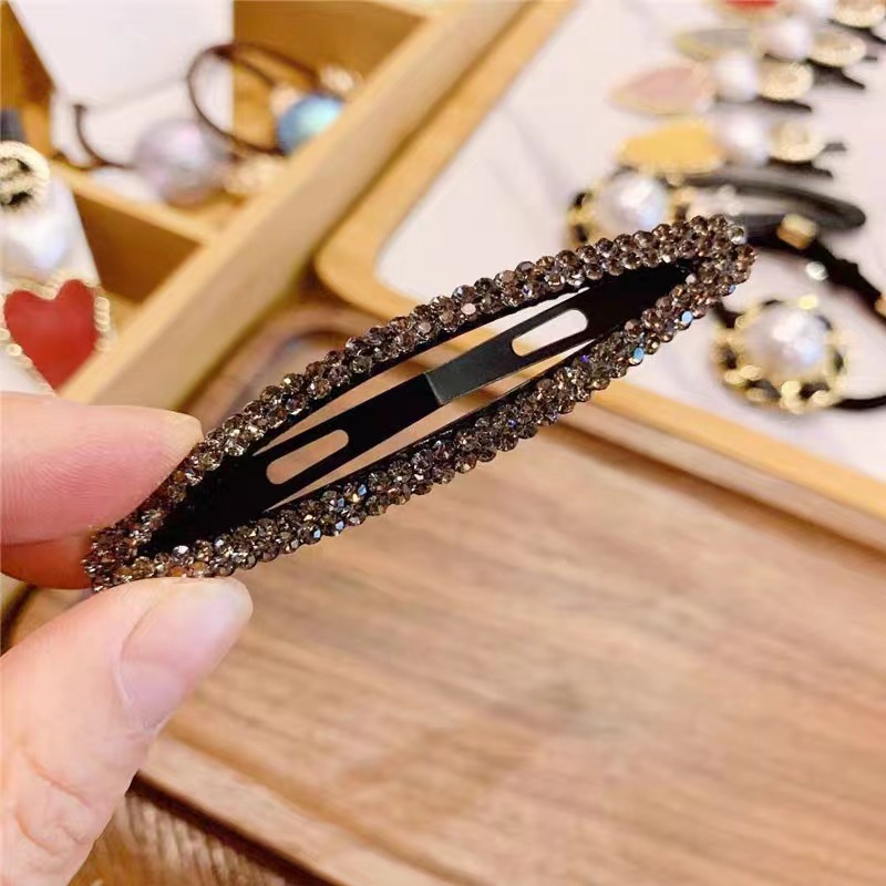 ラインストーンヘアクリップセット キラキラクリスタルボビーピ - Bobby Pin Bulk のレビューと価格