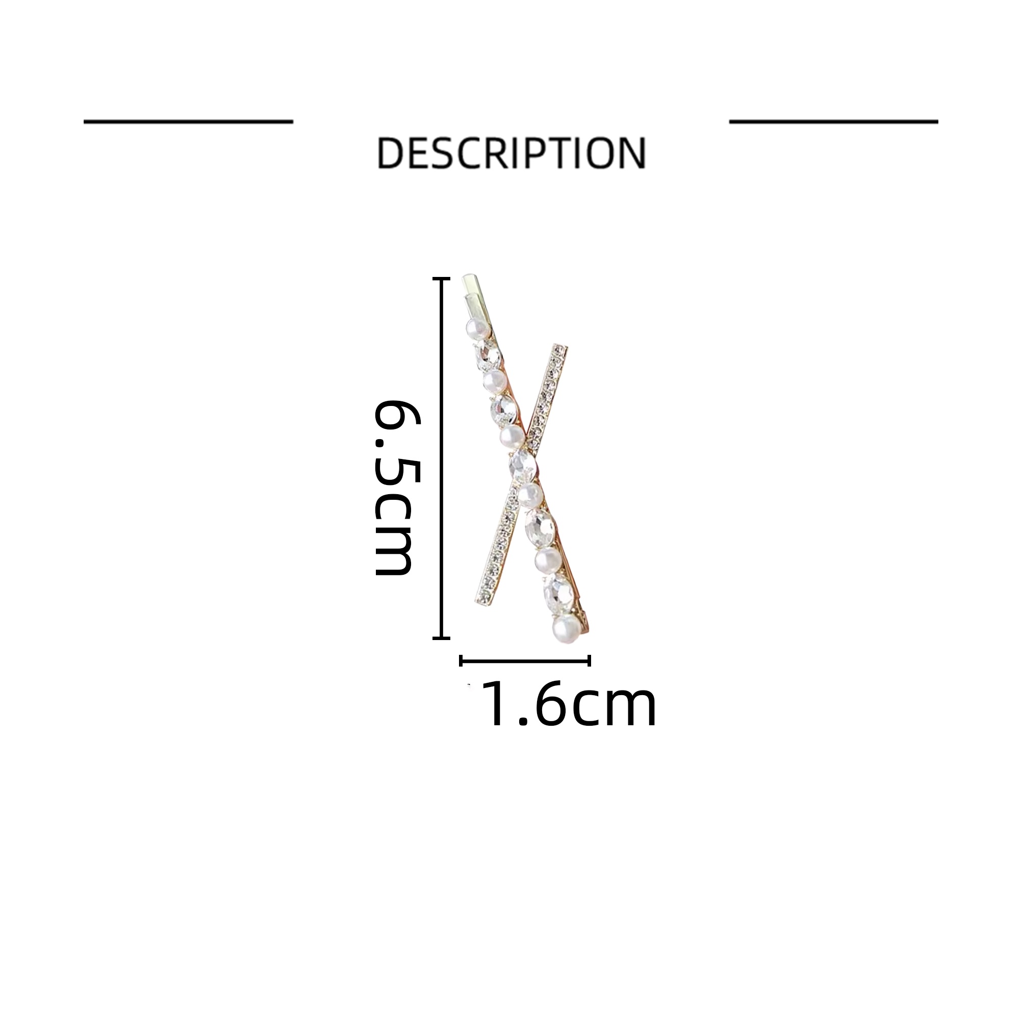 女性と女の子のためのパールメタルヘアクリップ、クリスタルヘア - Bobby Pin Bulk のレビューと価格