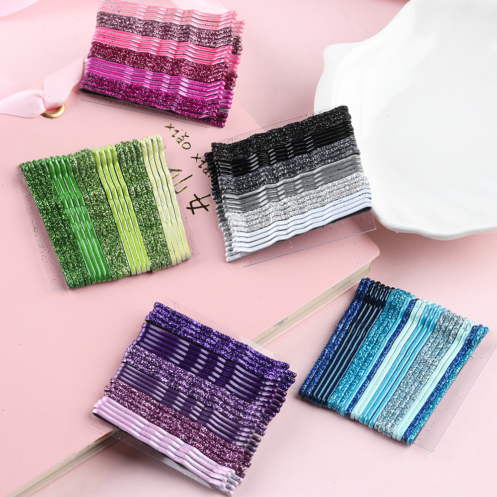 女の子と女性のためのウェーブのかかったヘアクリップ,ヘアアク - Bobby Pin Bulk のレビューと価格