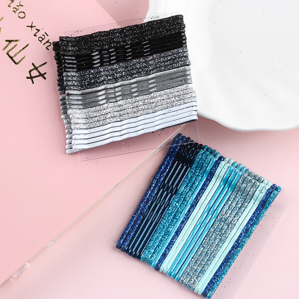 女の子と女性のためのウェーブのかかったヘアクリップ,ヘアアク - Bobby Pin Bulk のレビューと価格