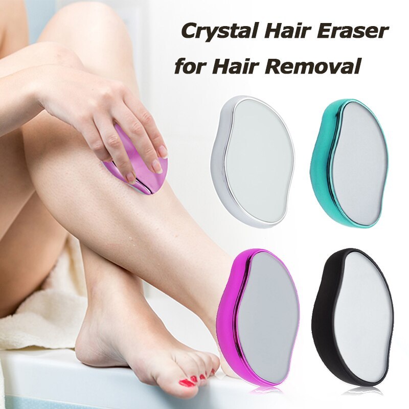 クリスタル Epil 脱毛消しゴム無痛安全再利用可能簡単にき - Hair Care Brand のレビューと価格