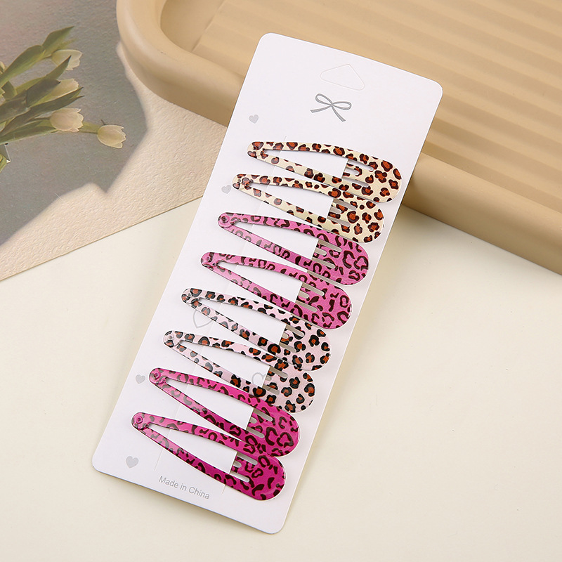 シンプルなヒョウ柄ヘアピンセット女性女の子ギフト前髪ヘアクリ - Bobby Pin Bulk のレビューと価格