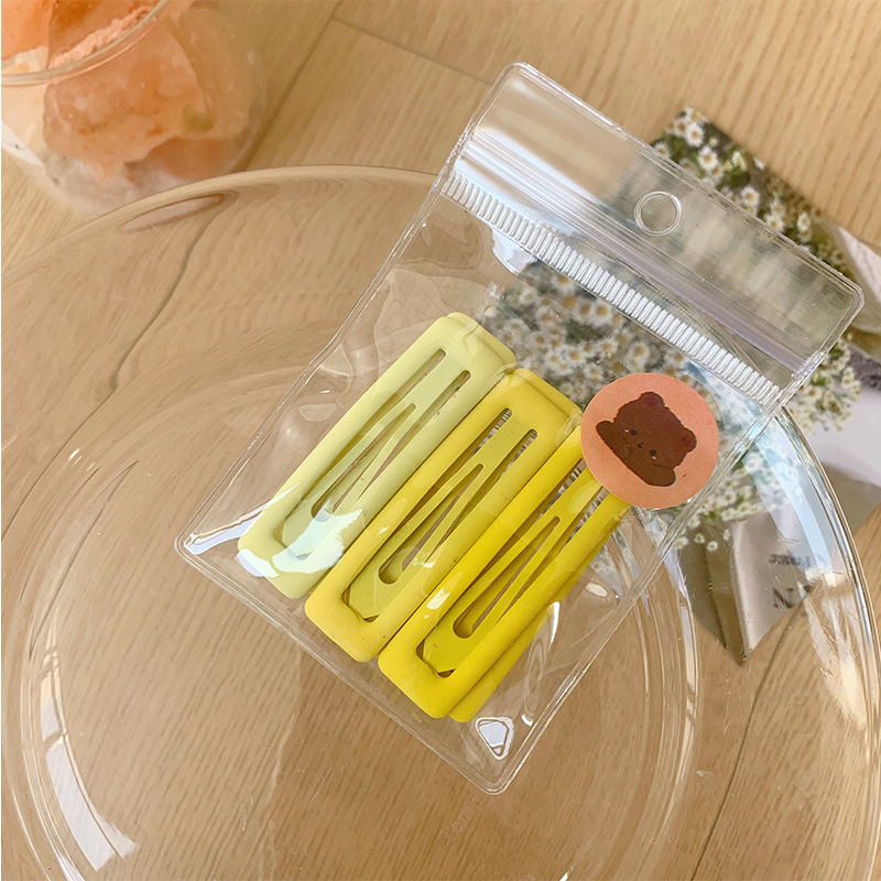 6 個マット合金ヘアクリップ長方形グラデーションキャンディー - Bobby Pin Bulk のレビューと価格
