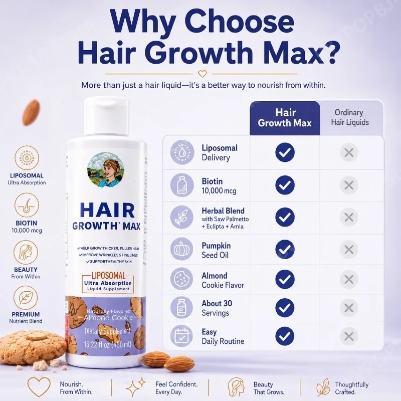 女性のための育毛MAXリポソーマル（ビオチン10000mcg - Hair Care Vitamin のレビューと価格