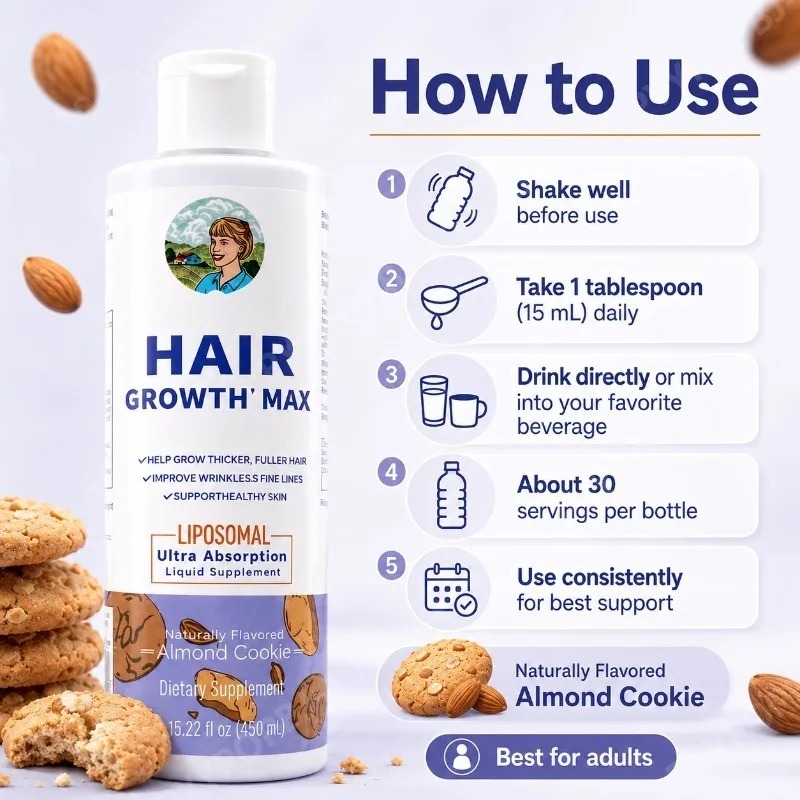 女性のための育毛MAXリポソーマル（ビオチン10000mcg - Hair Care Vitamin のレビューと価格